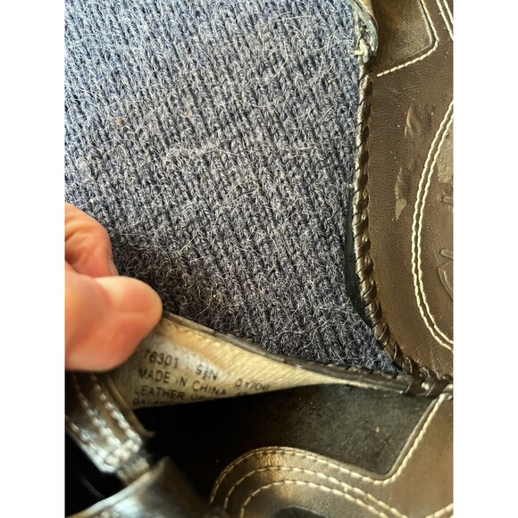 Clarks Black Sandals Comfortable Stylish Design - Picture 5 of 10